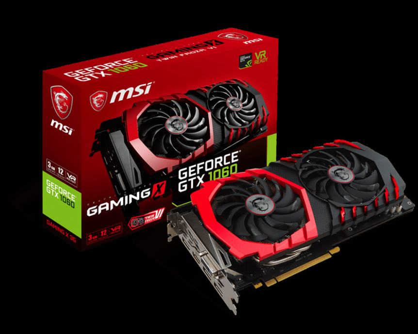 MSI GeForce GTX 1060 GAMING X 3G