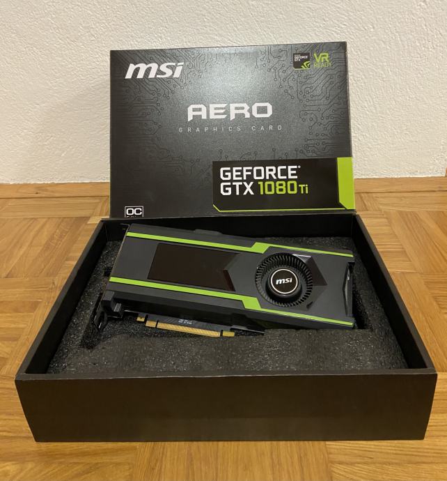 MSI NVIDIA gtx 1080ti 11gb AERO