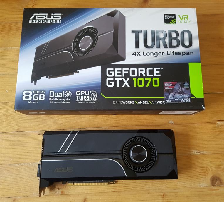 Gtx 1070 8gb asus turbo замена охлаждения