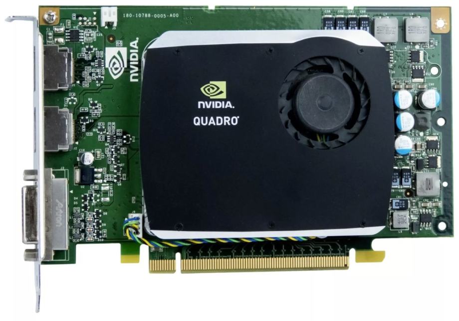 Nvidia QUADRO FX 580 512MB GDDR3 128-BIT 1x Dvi-I  - 2xdp