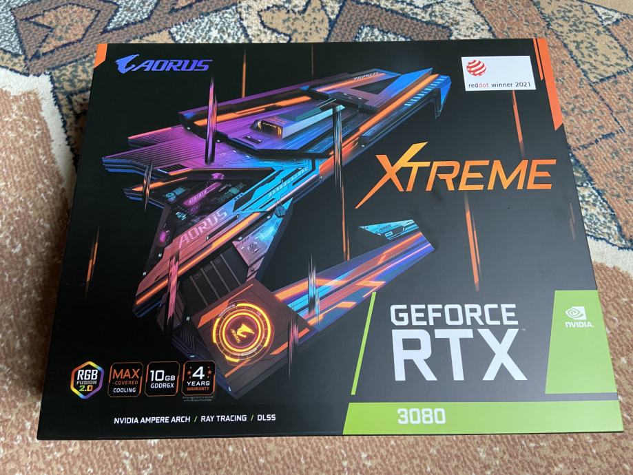 RTX 3080 Gigabyte Aorus Xtreme