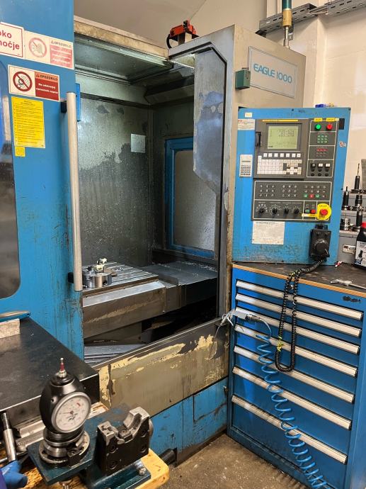 Eagle 1000 Cnc rezkalni stroj