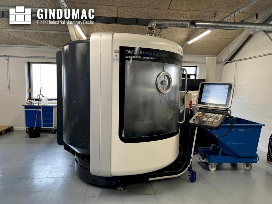 ➤ Used DMG MORI DMU 60 monoBLOCK For Sale | gindumac.com