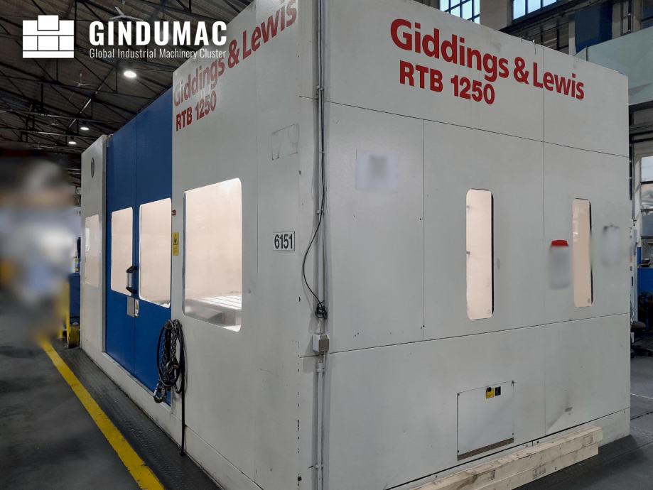 ➤ Used GIDDINGS & LEWIS HMC 410 RTB 1250  | Machining