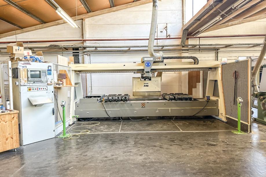 CNC Biesse Rover 346  z veliko orodja