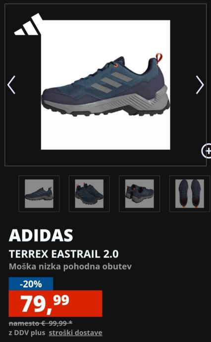 Pohodni treking čevlji Adidas Terrex Eastrail 2 (44 in 2/3)