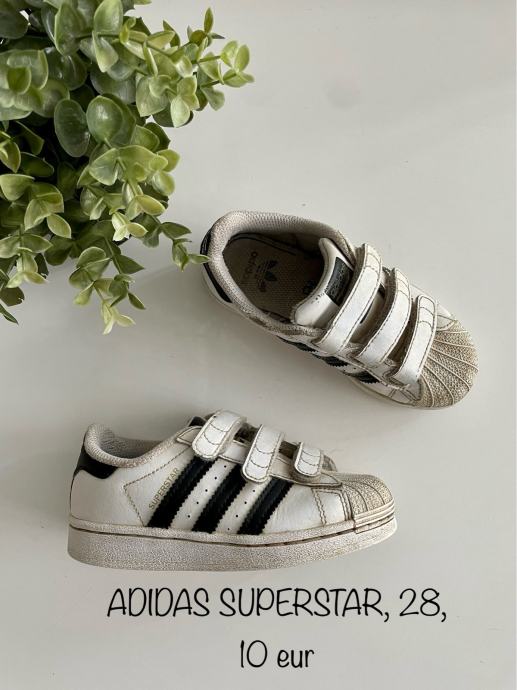 Superge Adidas Superstar, številka 28