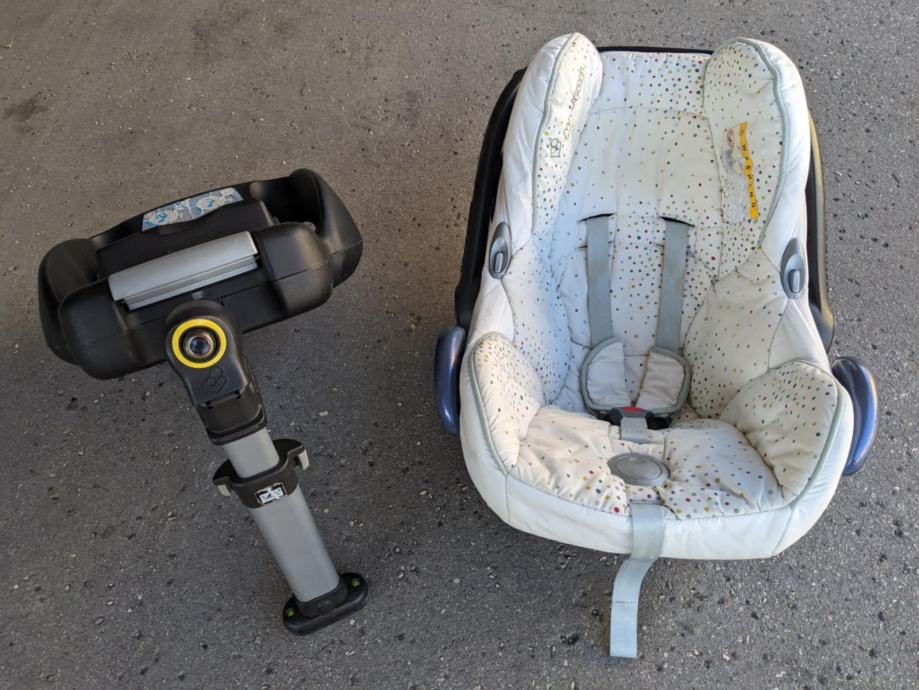 Otroška lupinica Maxi Cosi z ISOfix bazo