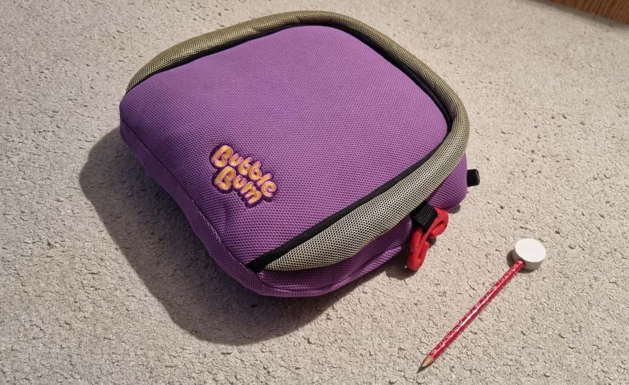 Napihljiv jahač Bubblebum Booster, 15-36 kg