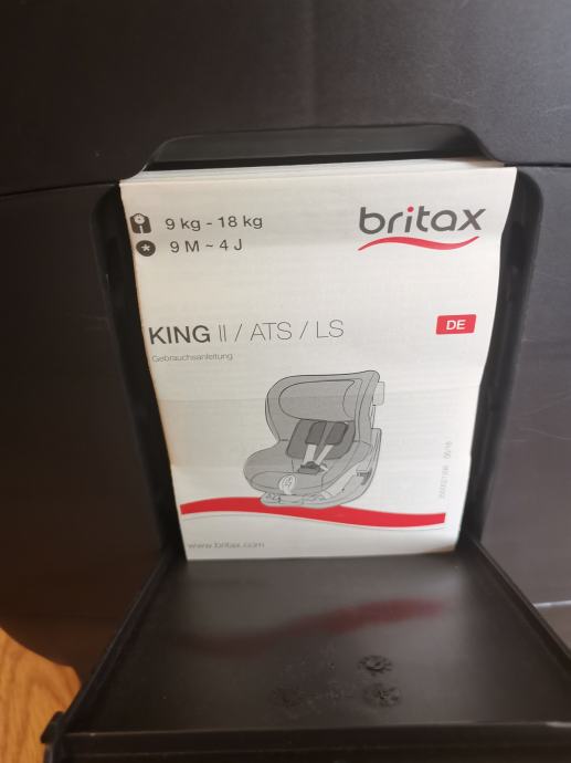 Avtosedež Britax römer King 9 do 18 kg