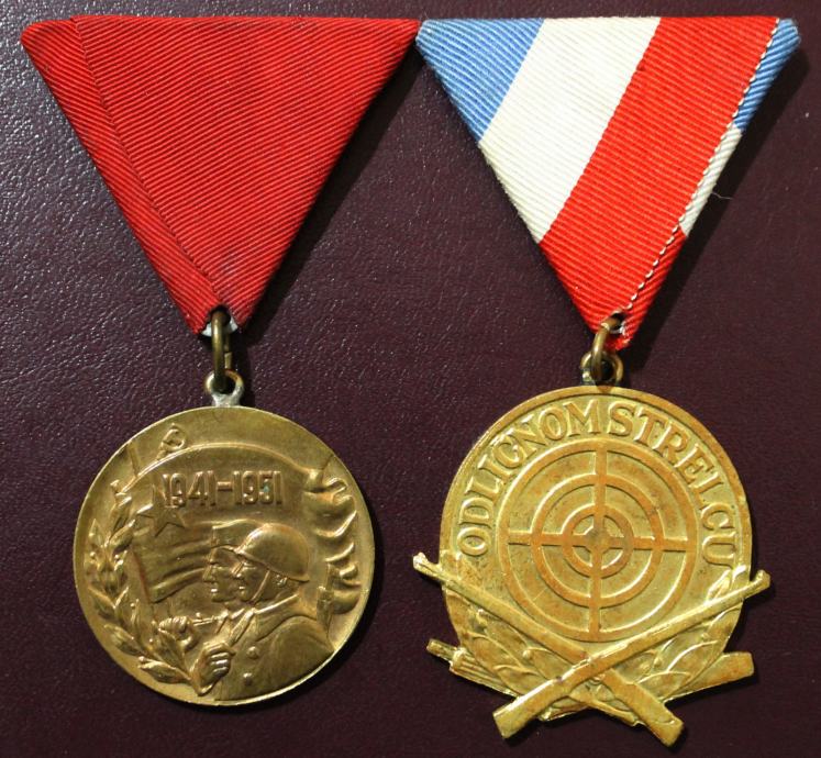 YU - Lot - 1 - Medalje SFRJ