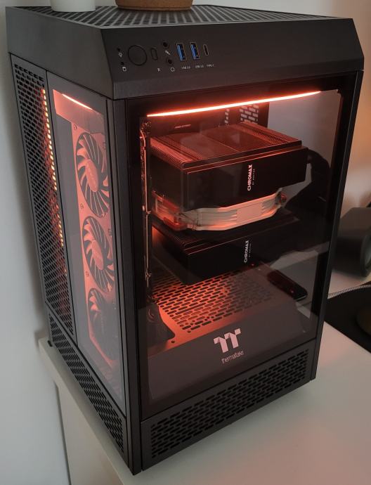 Thermaltake The Tower 100, Mini-ITX ohišje za računalnik