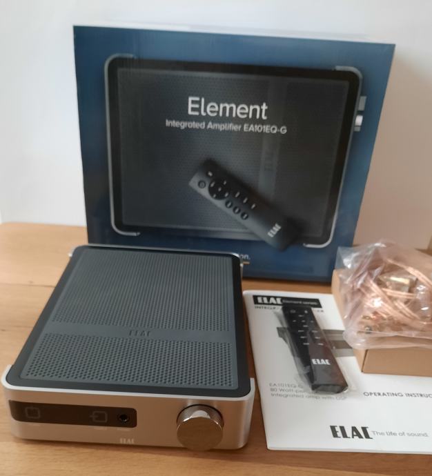 Elac EA101EQ-G digitalni  integriran ojačevalnik 2.1 ,  Bluetooth