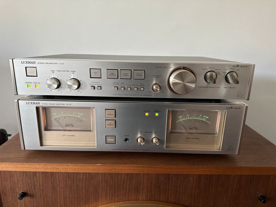 Luxman C02 M02