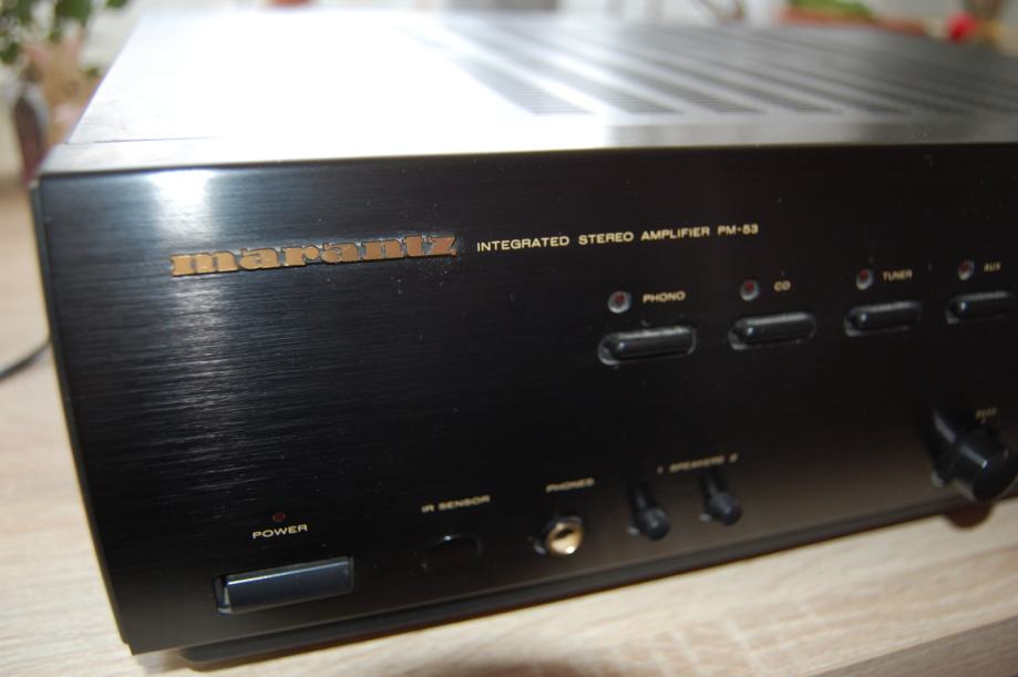 MARANTZ ojačevalec PM-53 in kasetofon SD-53