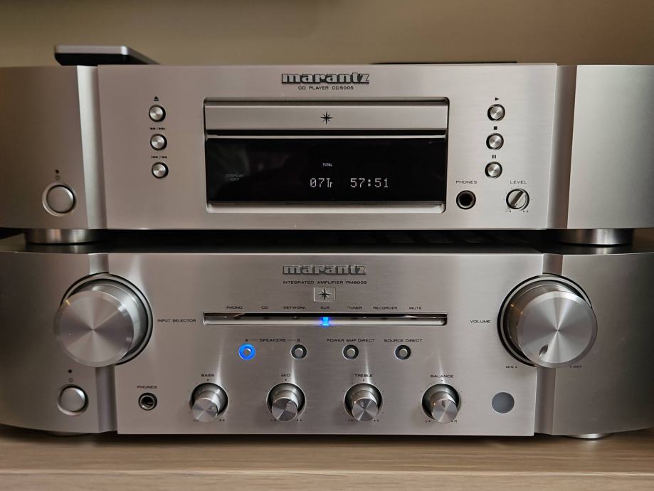 Ojačevalec Marantz pm8005 + cd predvajalnik 5005