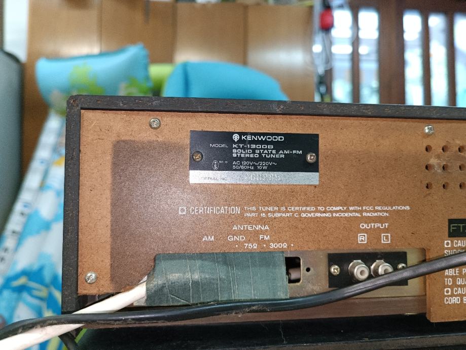 Ojačevalnik Kenwood KA1600-B + Tuner KT1300-B