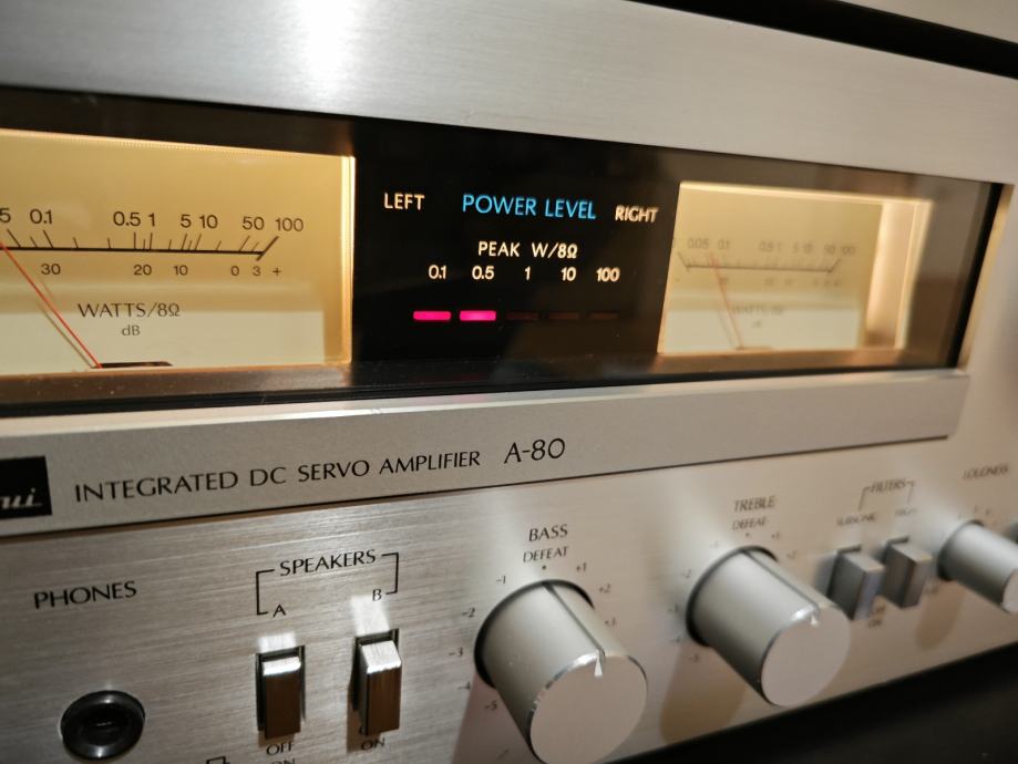 SANSUI A-80 in Tuner