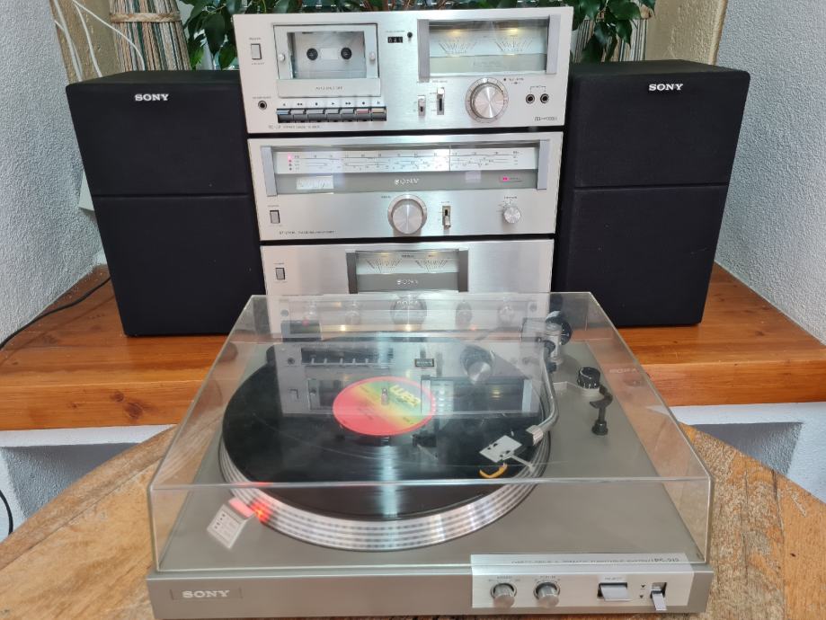 SONY TA-212 ojačevalec, PS-212 gramofon... VINTAGE