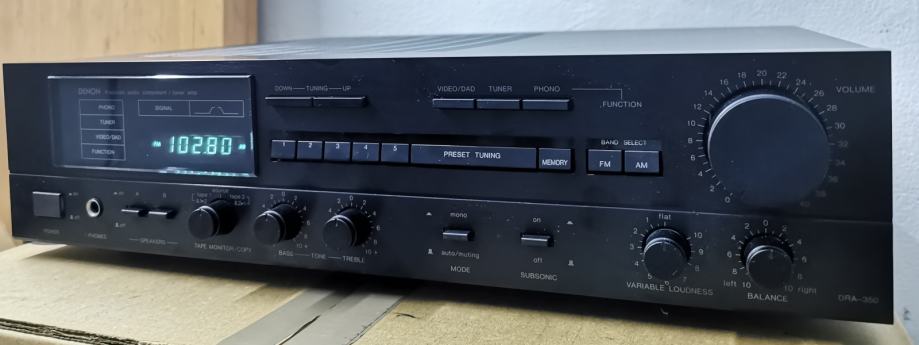 Denon DRA-350 Receiver - Ojačevalec