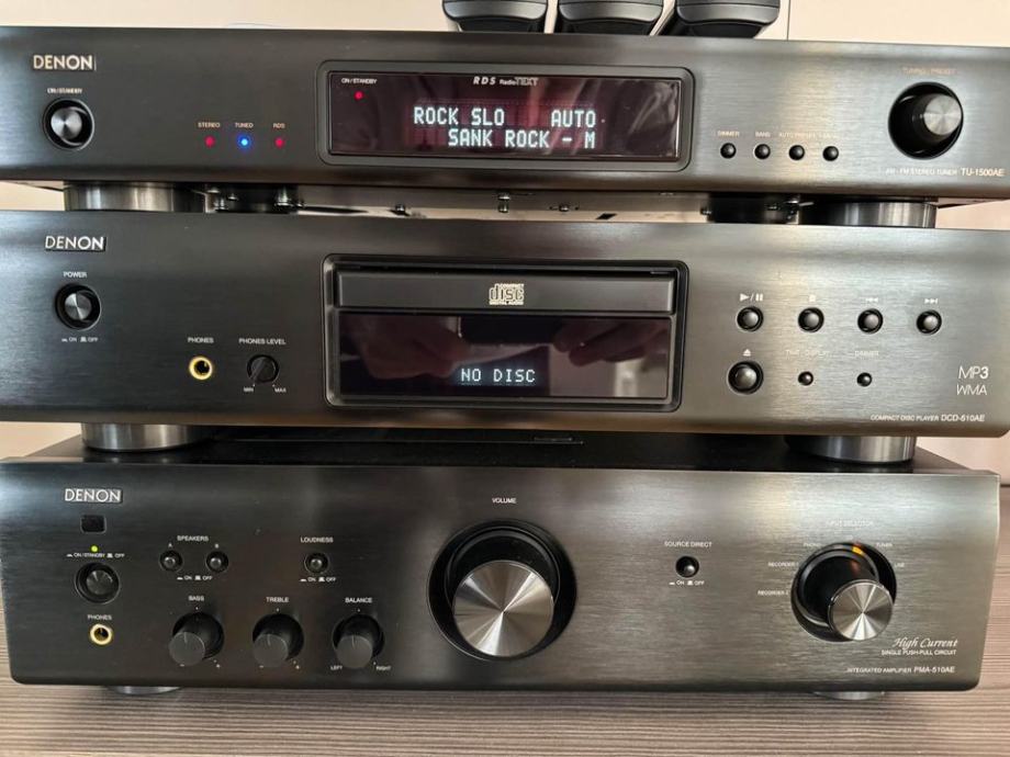 DENON PMA-510ae , DCD-510ae,TU-1500ae hifi komponente KOT NOVO