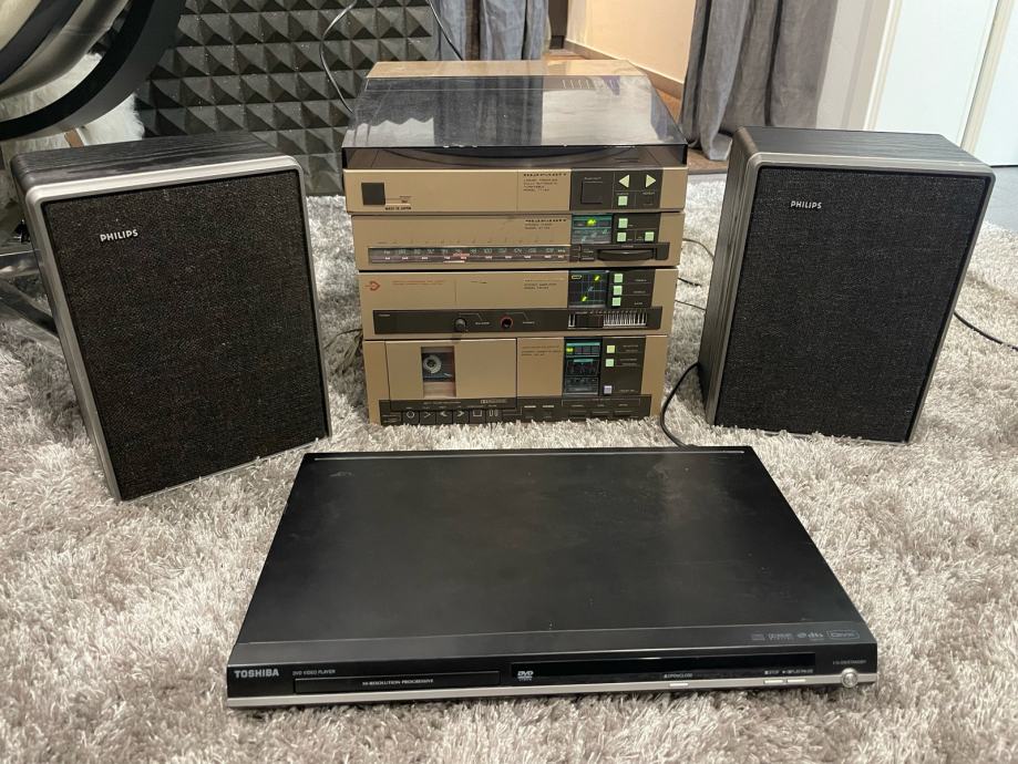 Marantz tt 143, st 143, pm 143 in sd 143 + zvocniki in cd