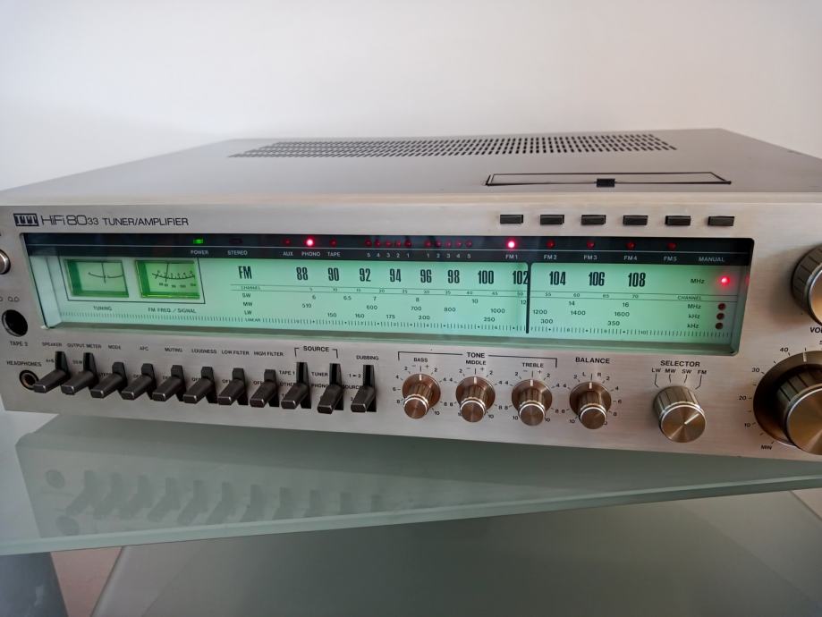 Radio Tuner ojačevalec