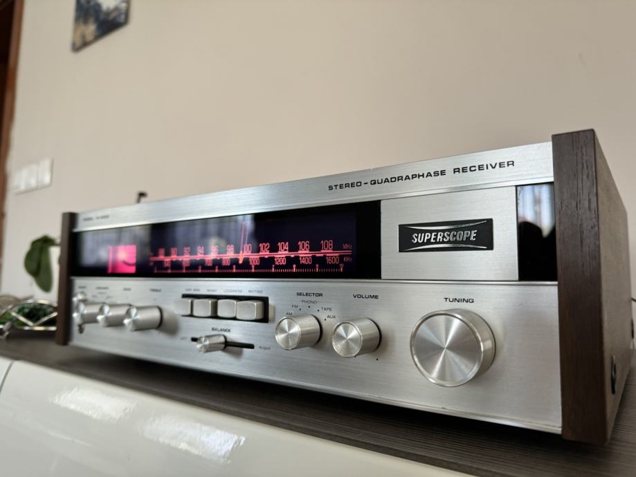 Superscope (Marantz) vintage receiver odličen