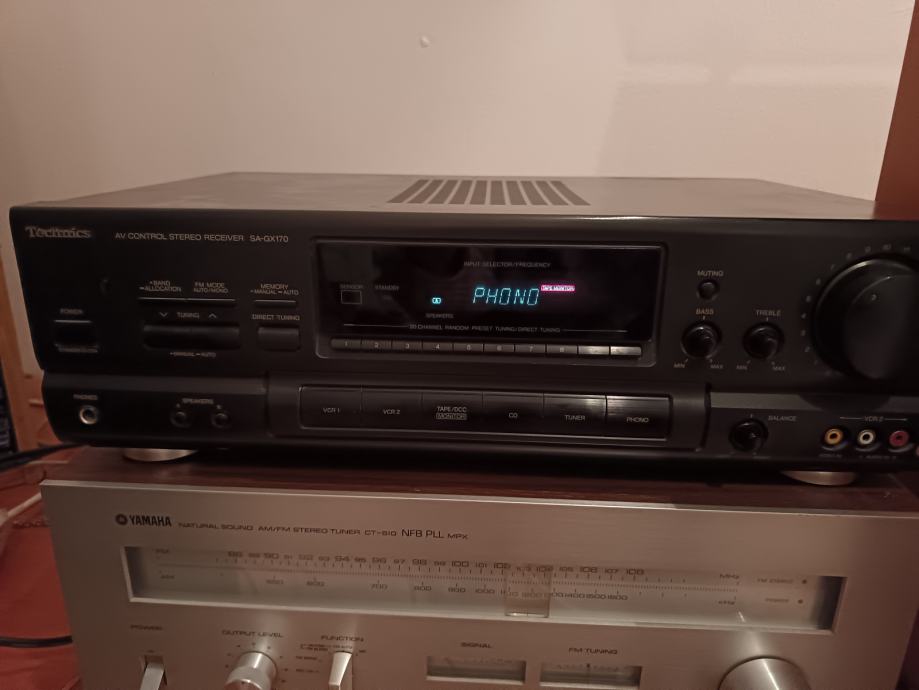 TECHNICS SA GX 170 z original daljincem