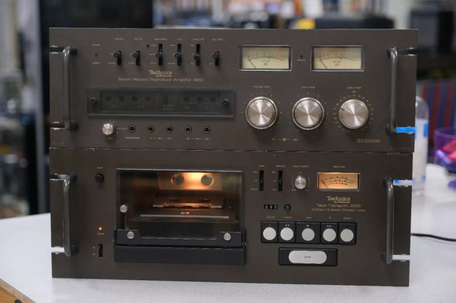 Technics RS-9900US Stereo kasete Deck Set HiFi Vintage KOSTENLOSER VER