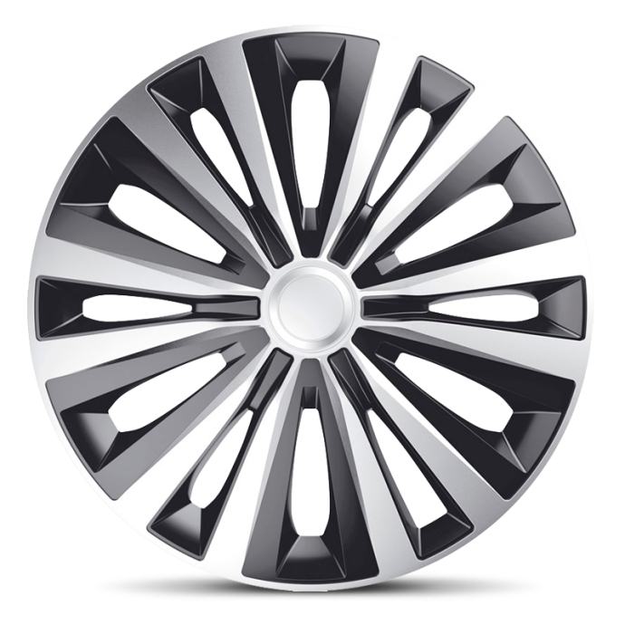 Pokrovi platišč Autostyle Multi Silver/Black 13''