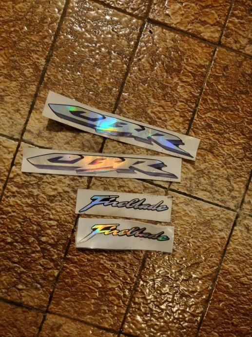 Honda CBR Fireblade napelpke stickers