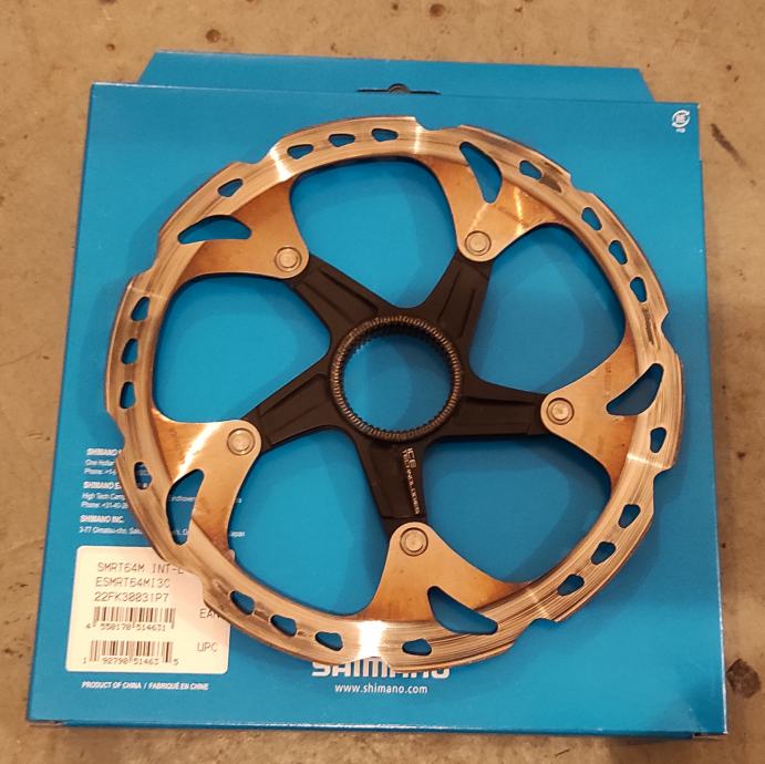 Disk Rotor Shimano XT 180, rabljen, s ploščicami