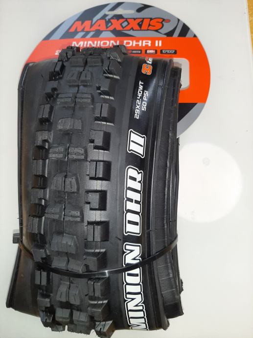 Plašč MAXXIS Minion DHR II 29×2.40WT EXO+ TR 3C Maxx Terra