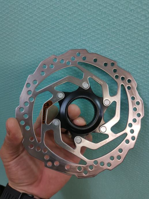 ROTOR SHIMANO TOURNEY SM-RT10 CENTER LOCK 160MM