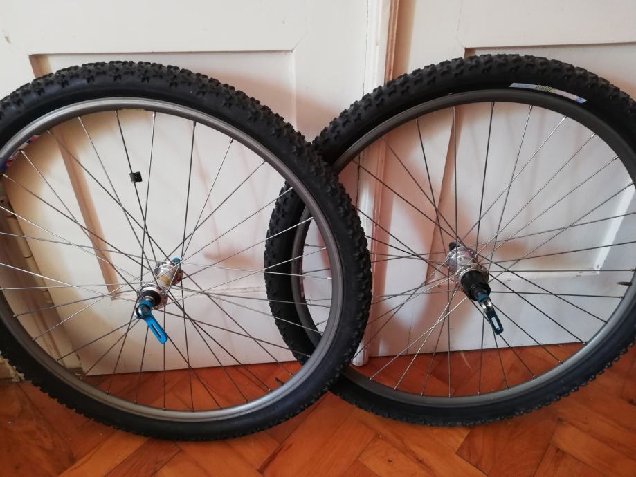 Shimano XT 737 vintage 26'' wheelset, obroči