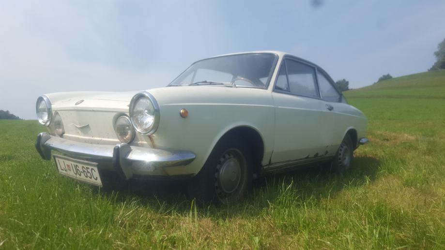 Fiat 850 Sport Coupe-zelo redko na oglasu za obnovo in vsi deli za 850