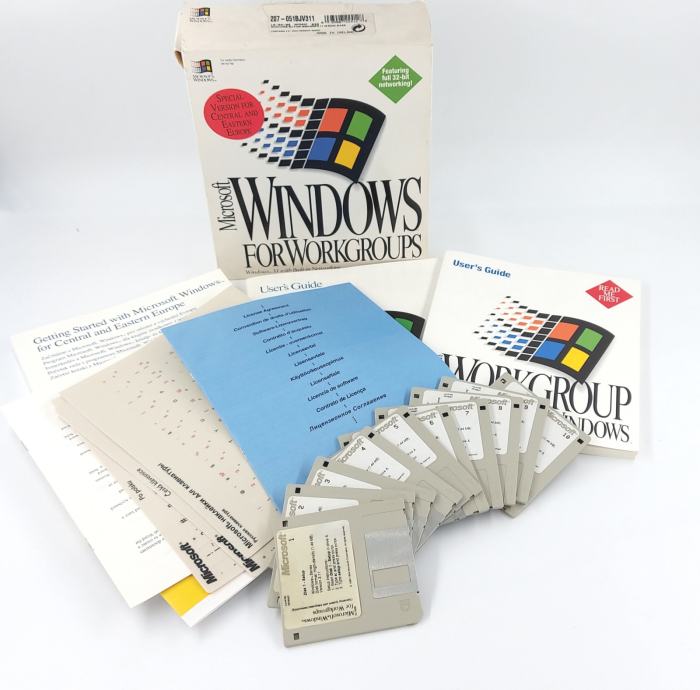 Microsoft Windows 3.11, operacijski sistem