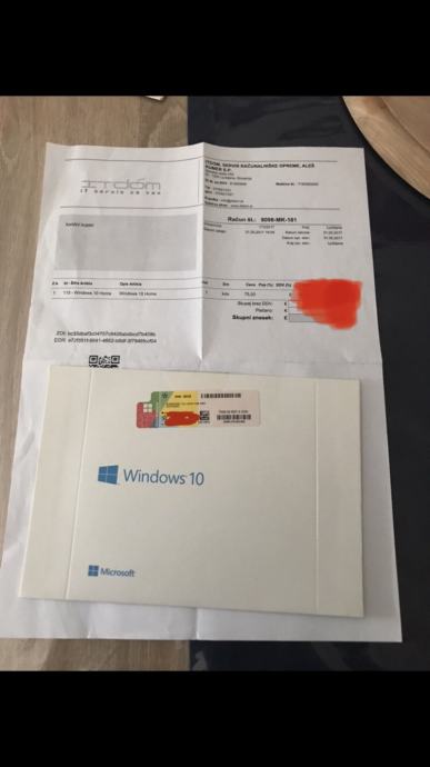 Windows 10 Home slovenski - original