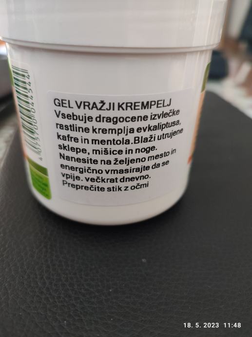 Krema VRAŽJI KREMPELJ krema protibolečinska.