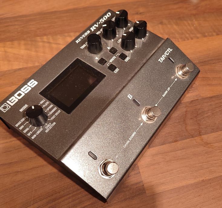 Boss RV - 500 reverb pedal