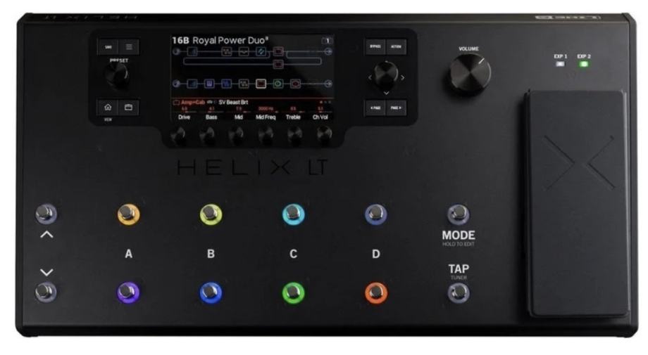 Helix LT - kitarski efekt ojačevalec amp (ni Fender, Marshall,Roland)