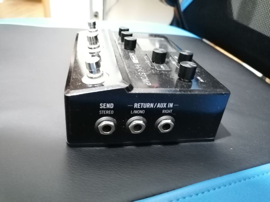 LINE6 HX STOMP + Mosky dual switch