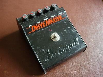 Marshall drive master - overdrive pedal - vintage