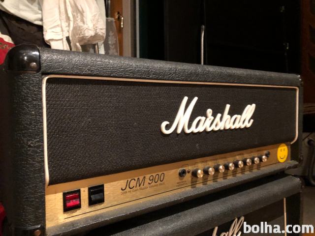 Marshall JCM 900 50w MkIII (1990-1992) in JCM 900 2x12 box - vintage!