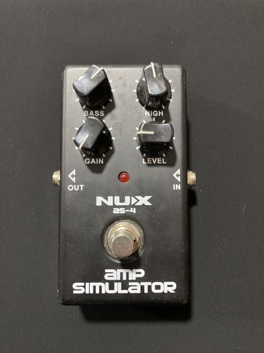 NUX amp simulator