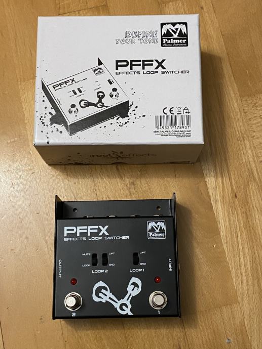 Palmer PFFX 2-chanel Loop Switch pedal