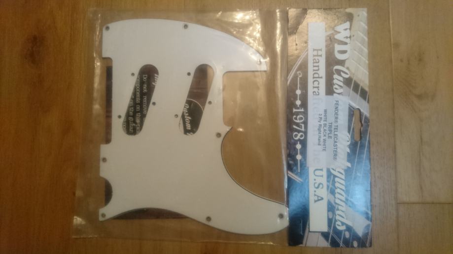 Pickguard za Fender triple Telecaster WBW, BWB (made in USA)