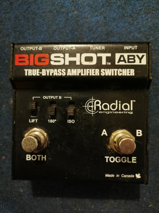 Radial Bigshot ABY pedal