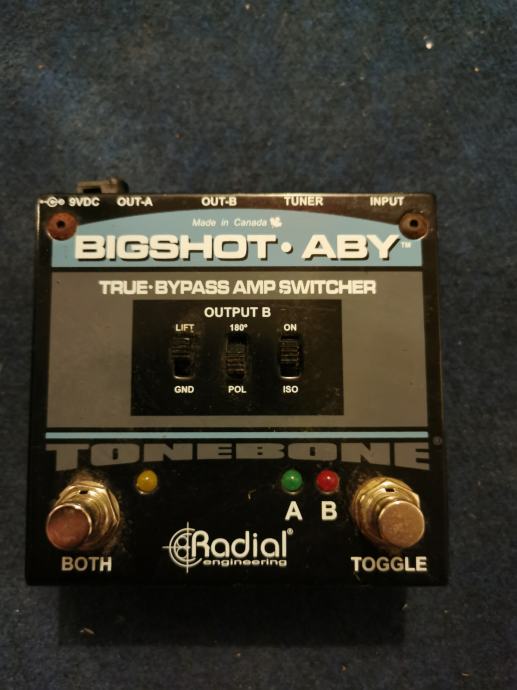 Radial Bigshot ABY/Y V2 pedal